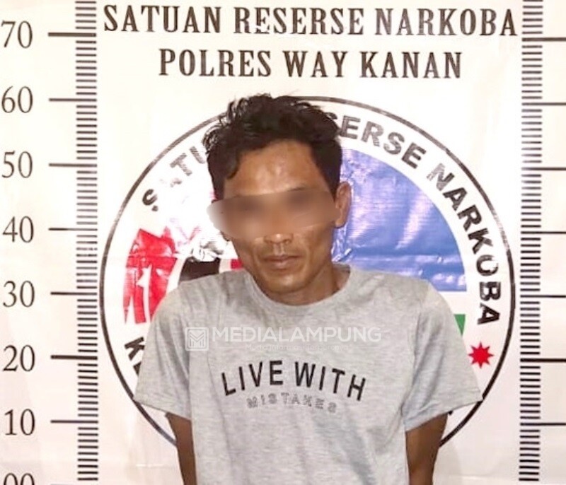 Operasi Antik, Satresnarkoba Polres Waykanan Ciduk Pengedar Sabu