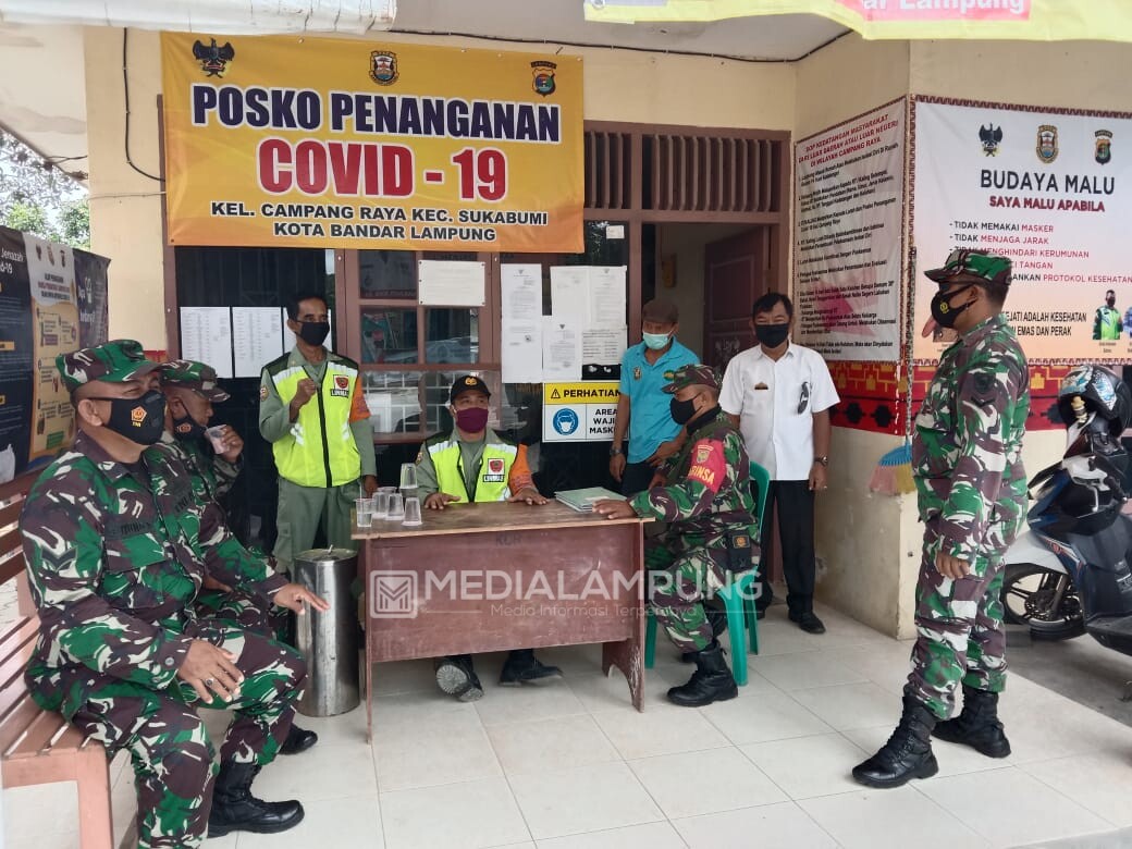 Personel Kodim 0410 Terus Patroli Kamtibmas