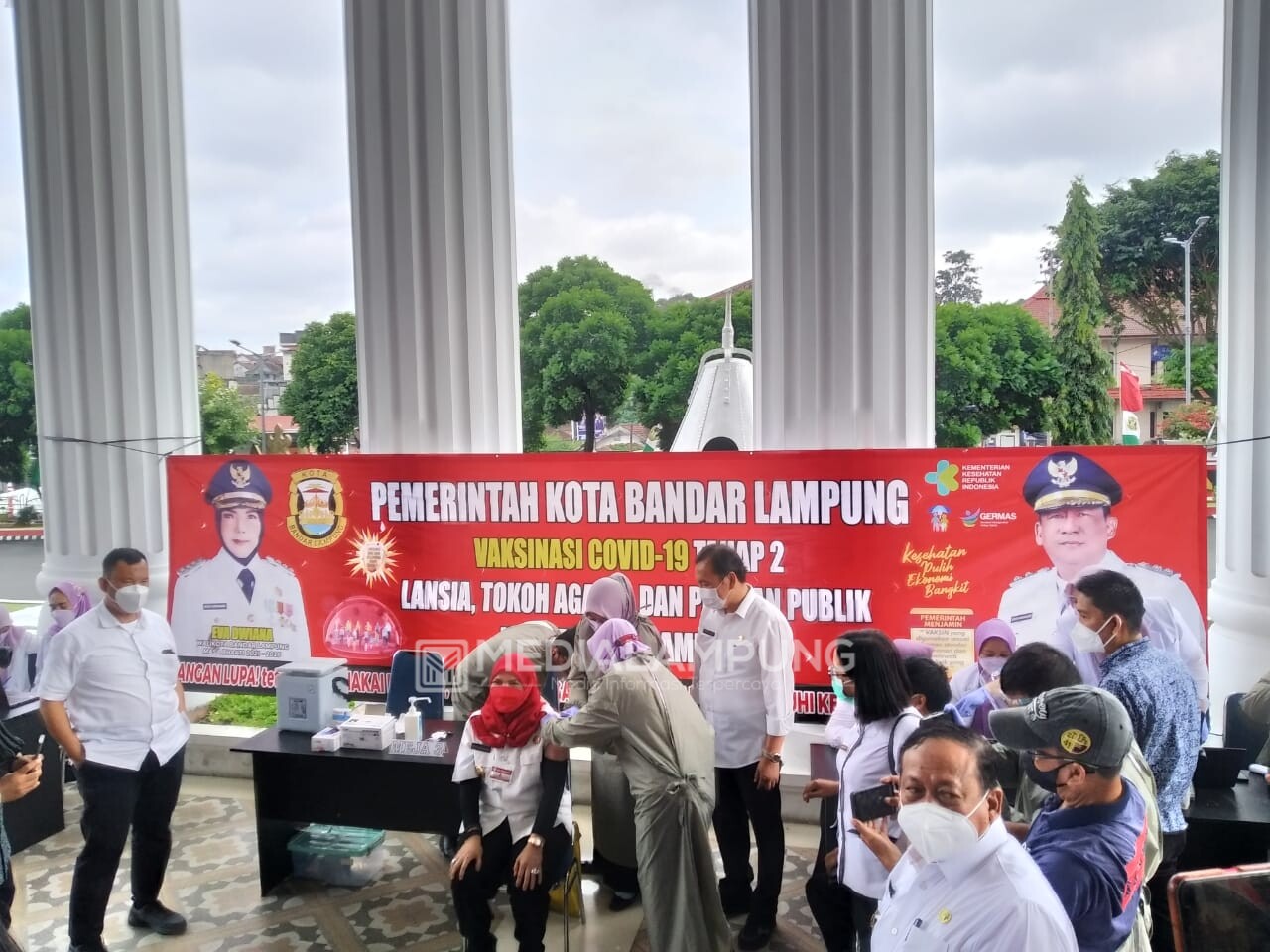 Pemkot Bandarlampung Selesaikan Vaksinasi Tahap Kedua
