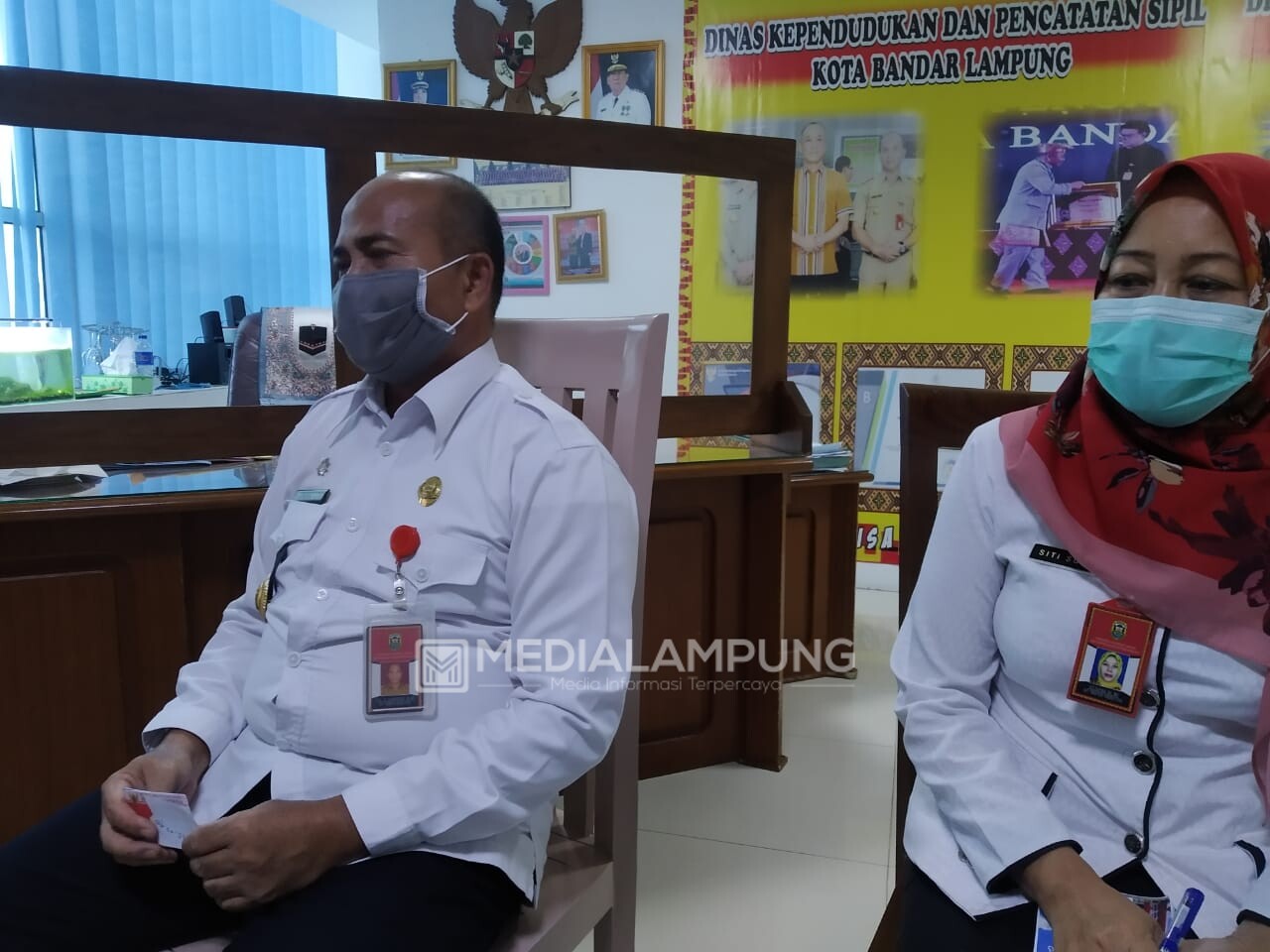 Disdukcapil Bandarlampung Beri Layanan Akses Perubahan Data Kependudukan Secara Online
