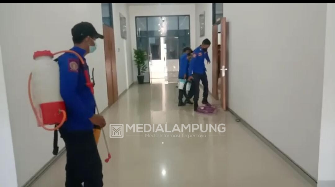 Retno Palupi Diduga Meninggal Akibat Covid-19, Kantor DPRD Pringsewu Disterilkan
