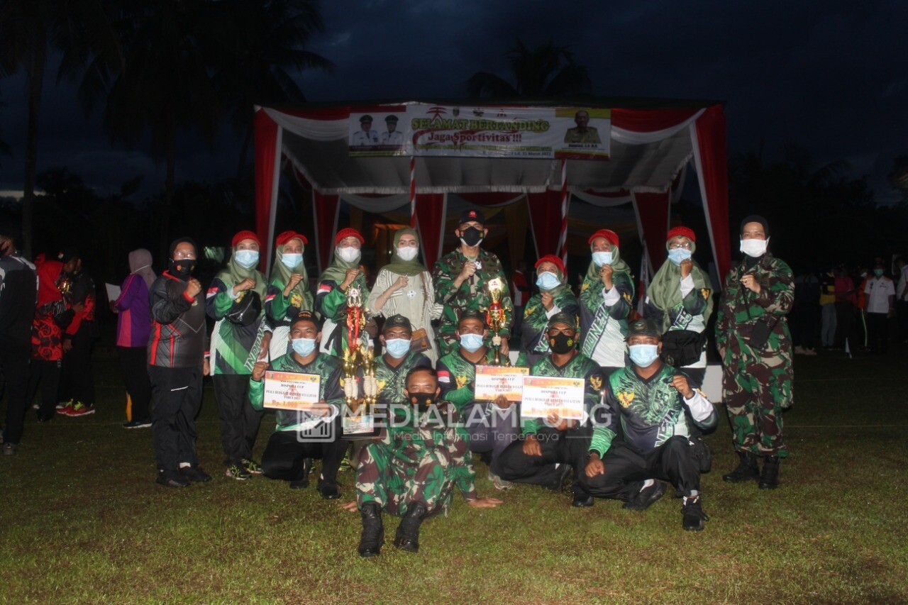 Dandim Tutup Kejuaraan Woodball Dispora Cup dan Piala Bergilir Danrem 043/Gatam