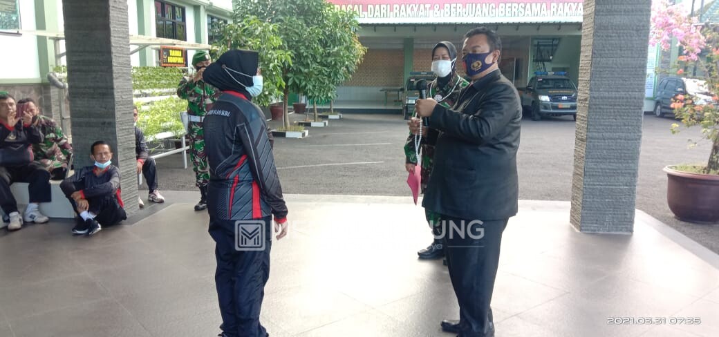 Personel Kodim 0410 Ikut Penyuluhan Kesehatan