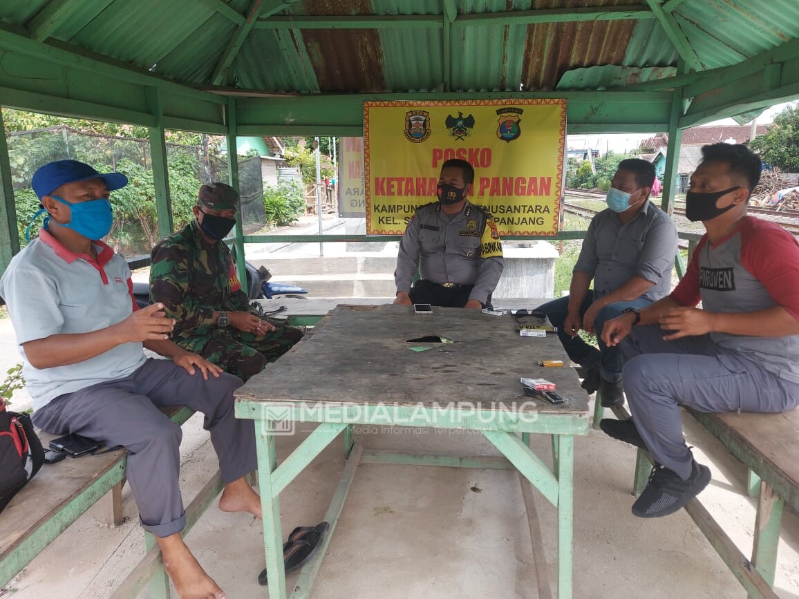Babinsa Bersama Bhabinkamtibmas Laksanakan Anjangsana