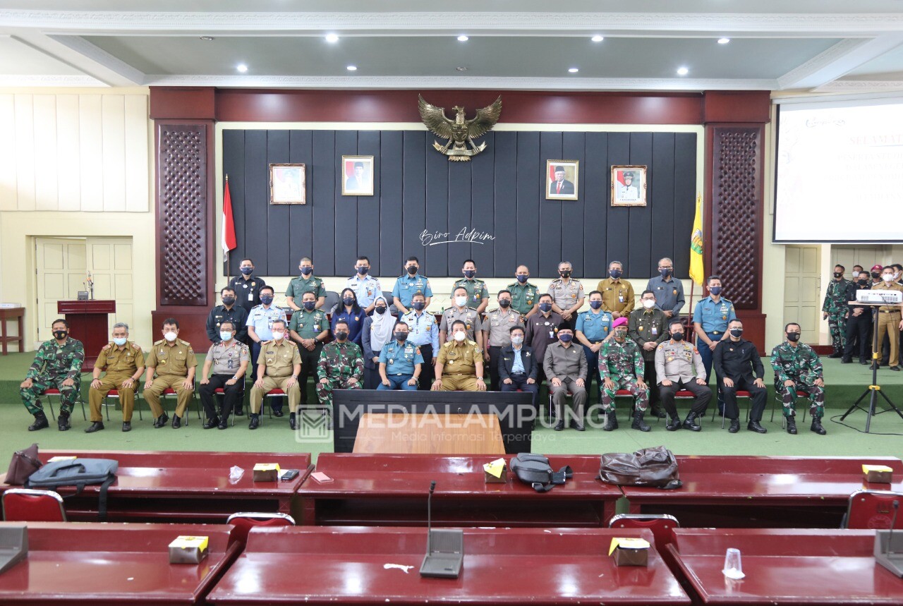 Terima Kunjungan Peserta SSDN, Gubernur Jelaskan 6 Misi Kerja Rakyat Lampung Berjaya