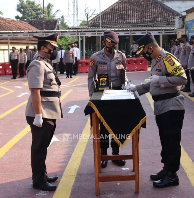 Kompol Leksan Ariyanto Jabat Wakapolres Pringsewu