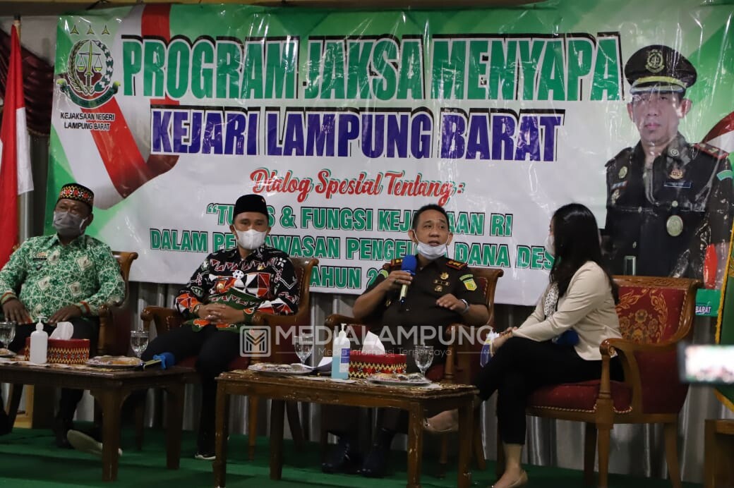 Cegah Penyimpangan Dana Desa, Kejari Lambar Gelar Jaksa Menyapa