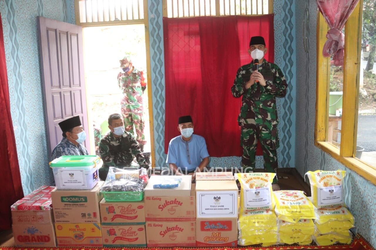 Dandim Romas Kunjungi Rumah Singgah Lansia