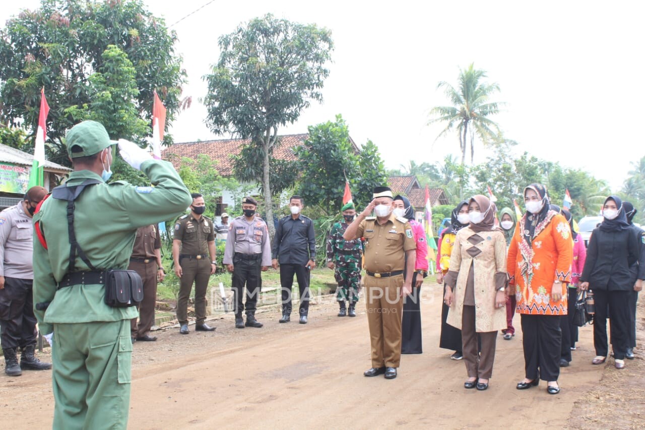Bupati Lamtim Buka Lomba Desa dan BBRGM