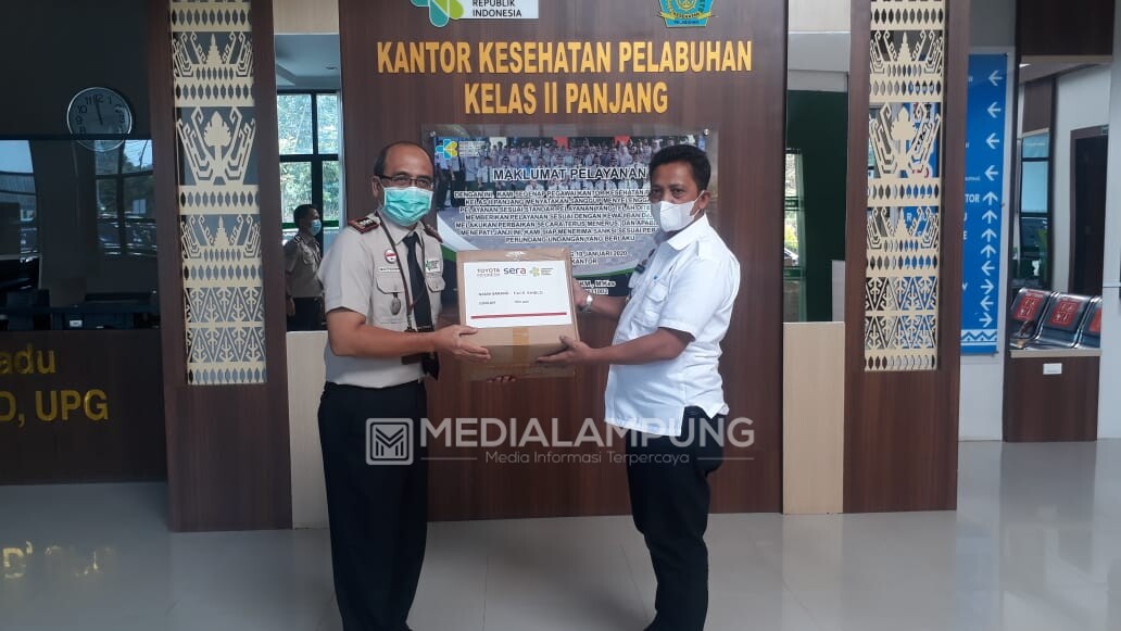 Pesbar Terima Bantuan Penanganan Covid-19 dari Kemenkes