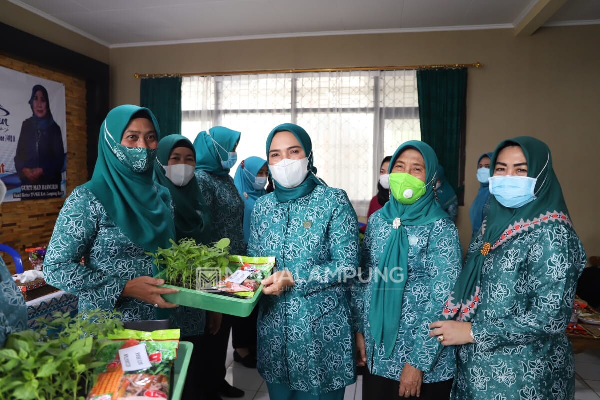 TP PKK Kabupaten Lambar Gelar Peringatan Hari Kartini ke-142 dan Rakor PKK 