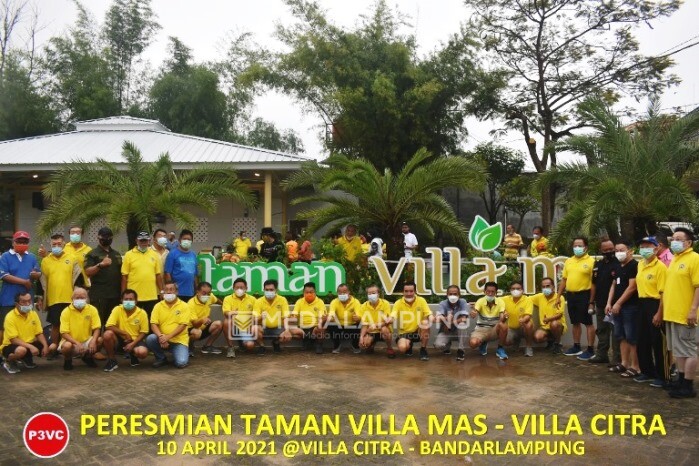 P3VC Resmikan Taman Villa Mas