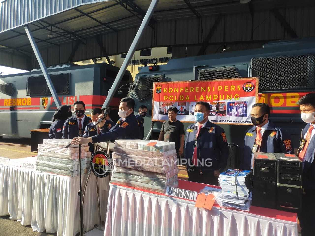 Dugaan Korupsi Proyek Jl. Ir Sutami-Sribahwono-SP Sribahwono, Polda Lampung Sita Uang Rp10 Miliar