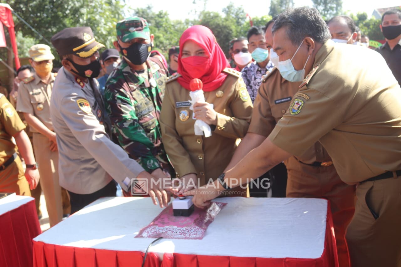 Dandim Romas Hadiri Peresmian Stadion Mini Kalpataru