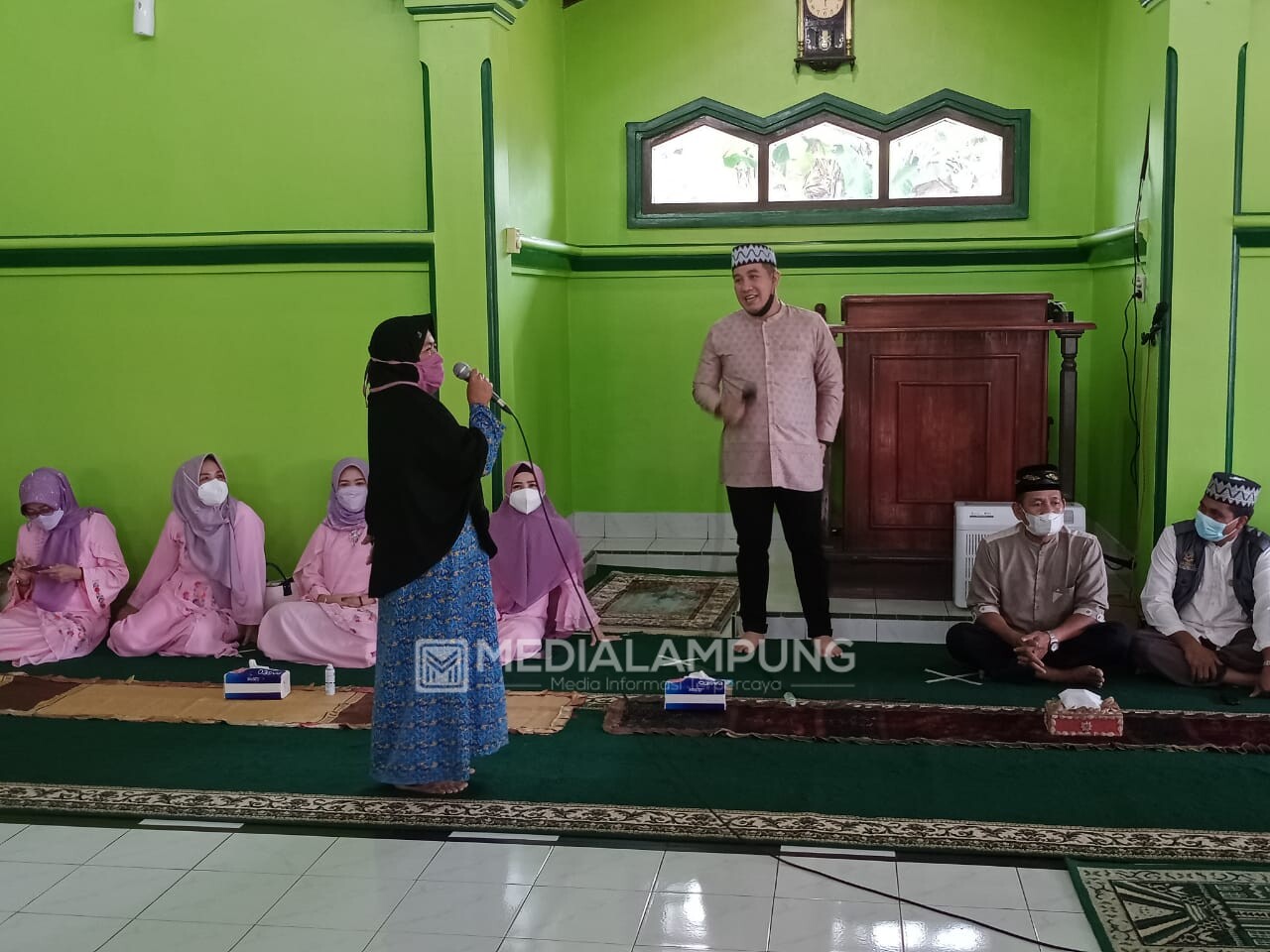 Bupati Dendi Gelar Silaturahmi Ramadhan di Masjid Jami Desa Bernung