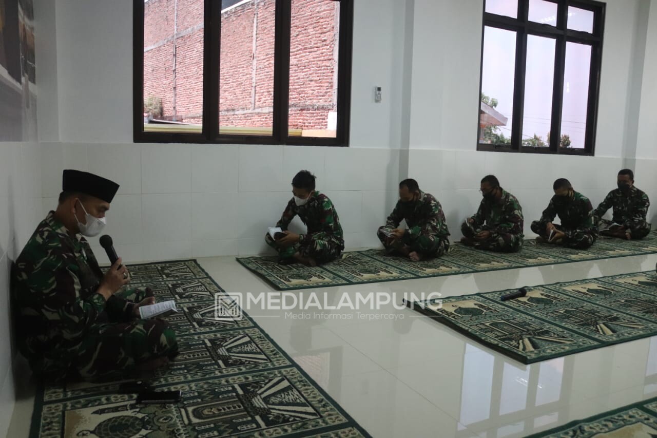 Dandim Romas Hadiri Yasinan dan Doa Bersama Personel Kodim 0410