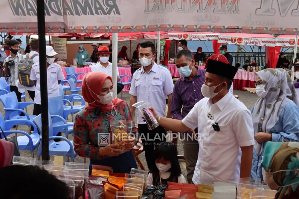 Peduli UMKM, Masata Lambar Gelar Bazar Ramadhan PM