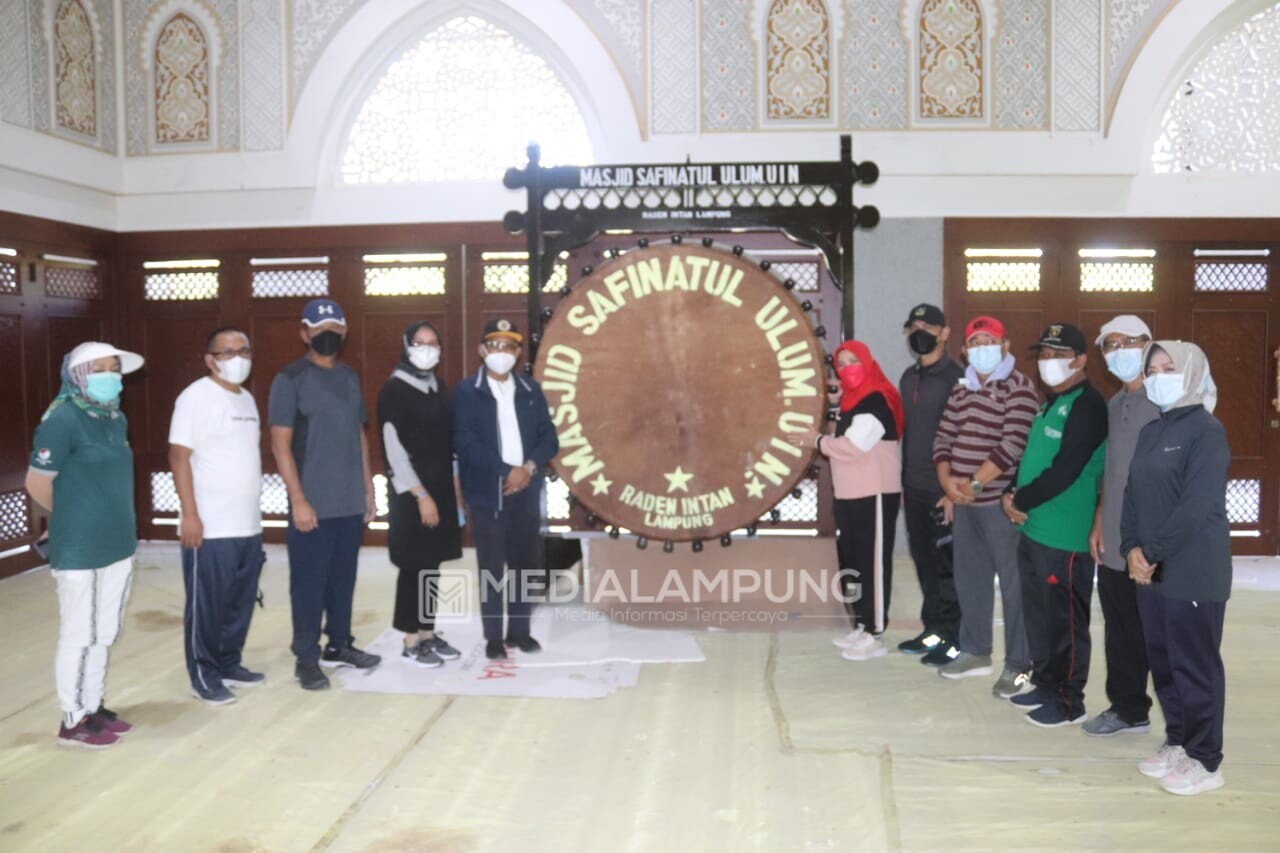 Dandim Romas Dampingi Danrem Drajat Kunjungi UIN Lampung