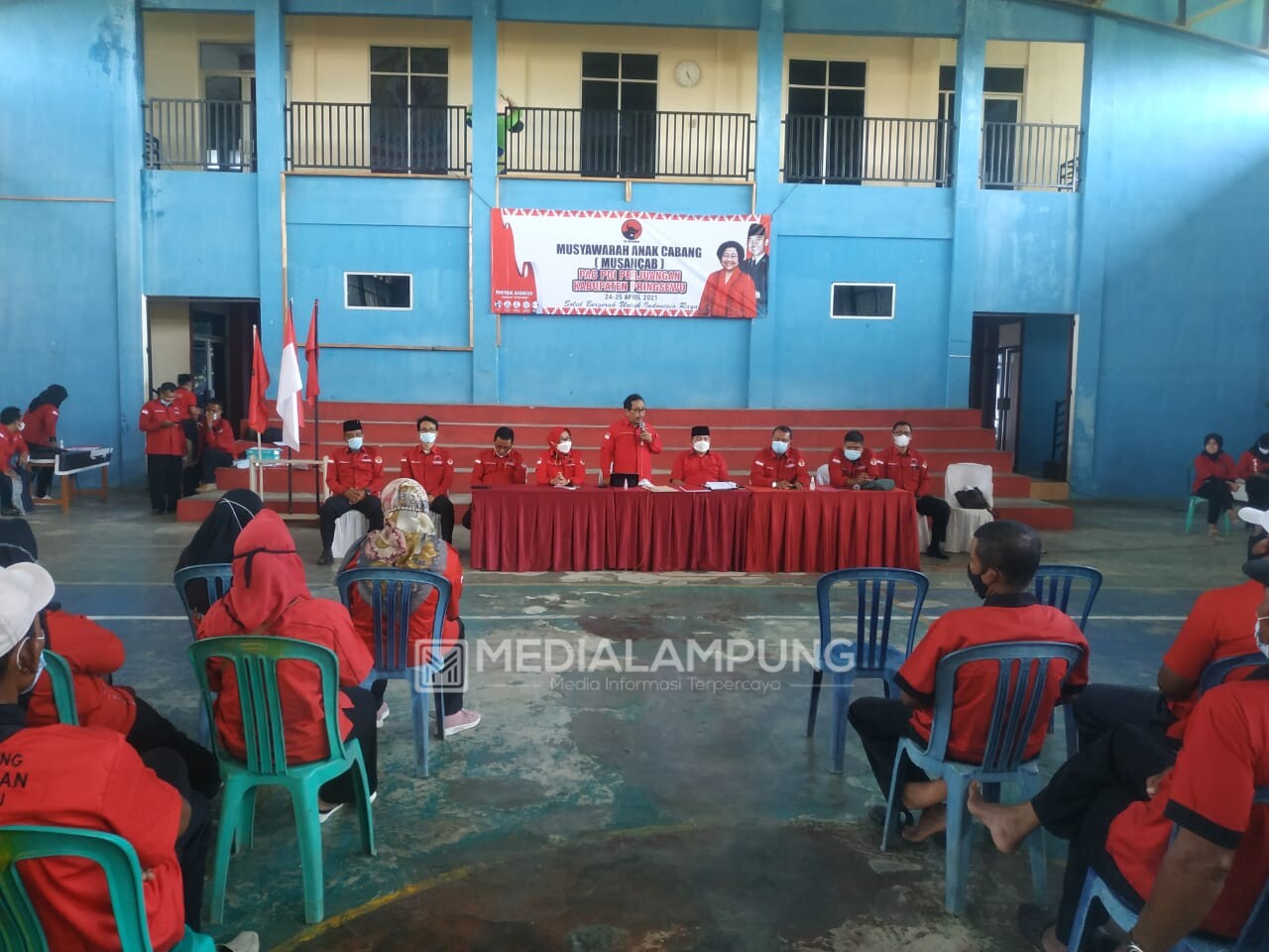 PDIP Pringsewu Gelar Musancab PAC Periode 2021-2026