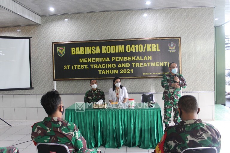 Personel Kodim 0410 Terima Pembekalan 3T