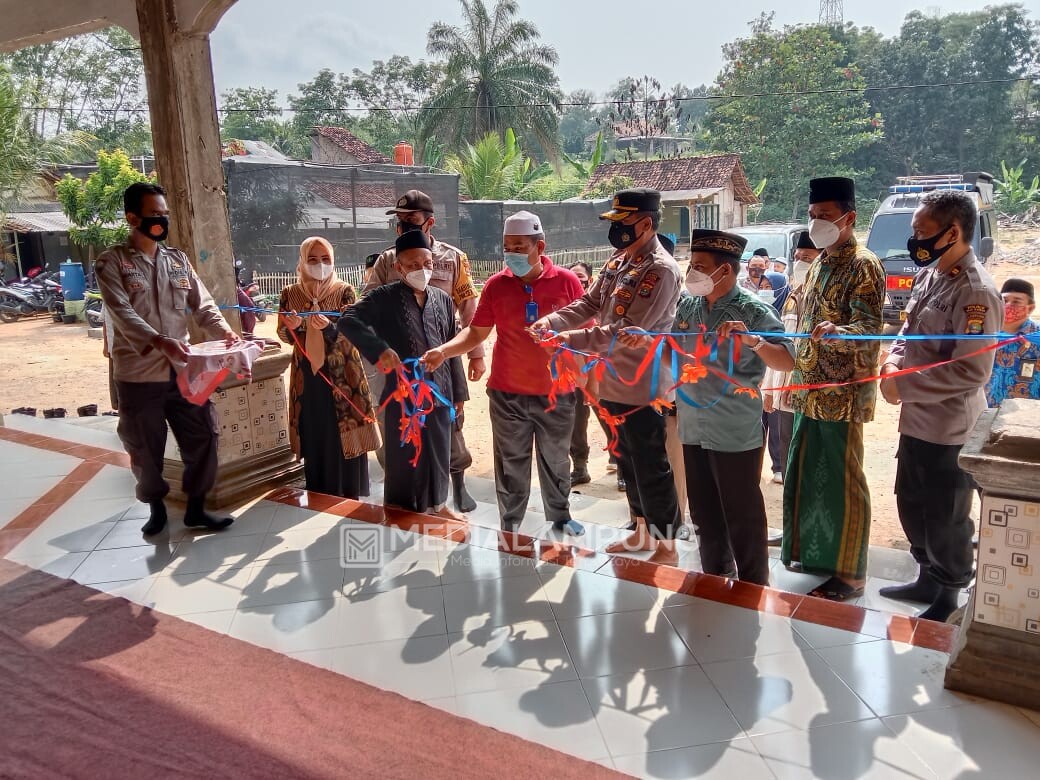 Polres Waykanan Launching Ponpes Tangguh di Baradatu 