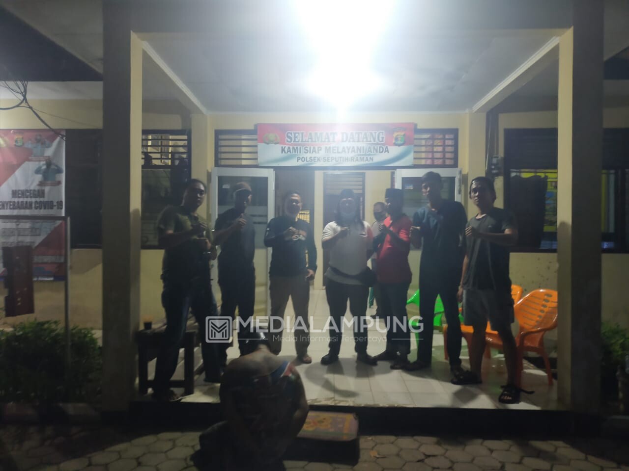 Bantu Polres Lambar, Tekab 308 Polres Lamteng Bekuk DPO Curat