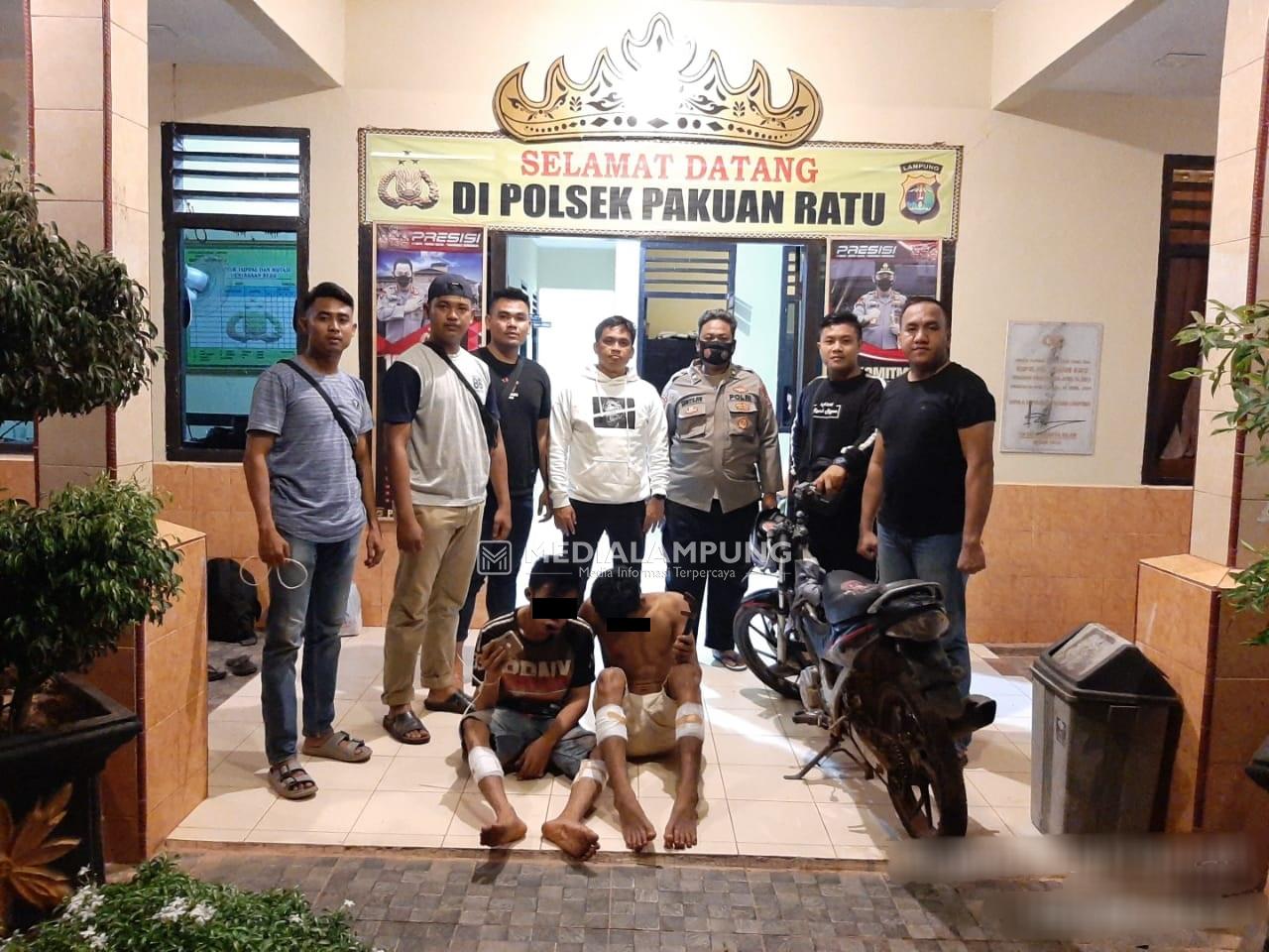 Polsek Pakuan Ratu Amankan Dua Pelaku Curas