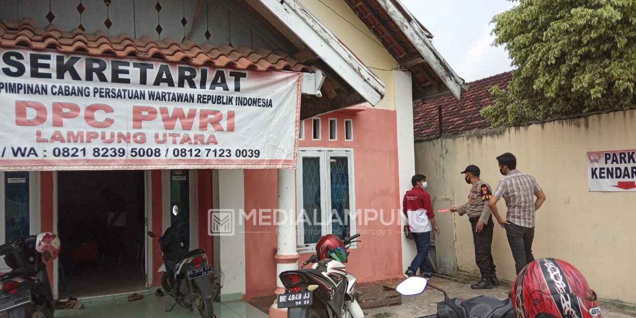 Kantor DPC PWRI Lampura Dibobol Maling