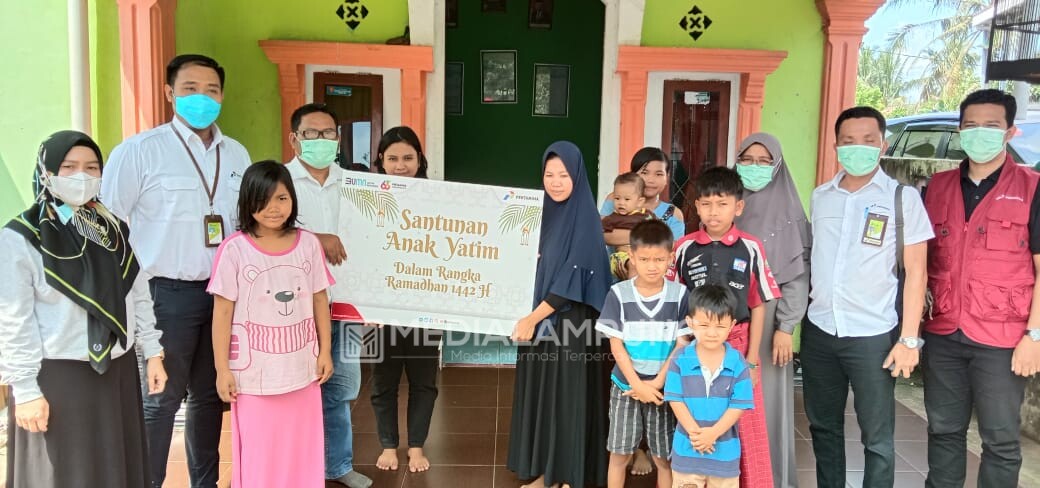 Pertamina Santuni 653 Anak Yatim di 5 Provinsi Sumbagsel