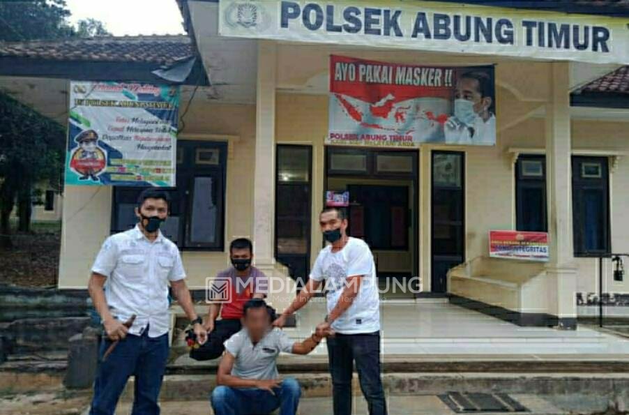 Polsek Abung Timur Ringkus Pelaku Curas