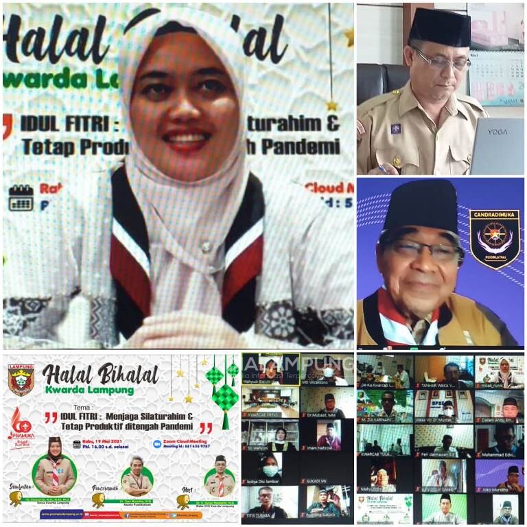 Nunik Halalbihalal Bersama Pengurus Kwarda Gerakan Pramuka Lampung