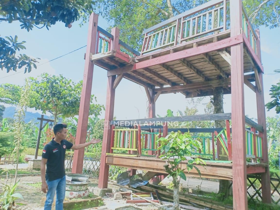 Fasilitas Wisata Kampung Kopi Mulai Mengalami Kerusakan 