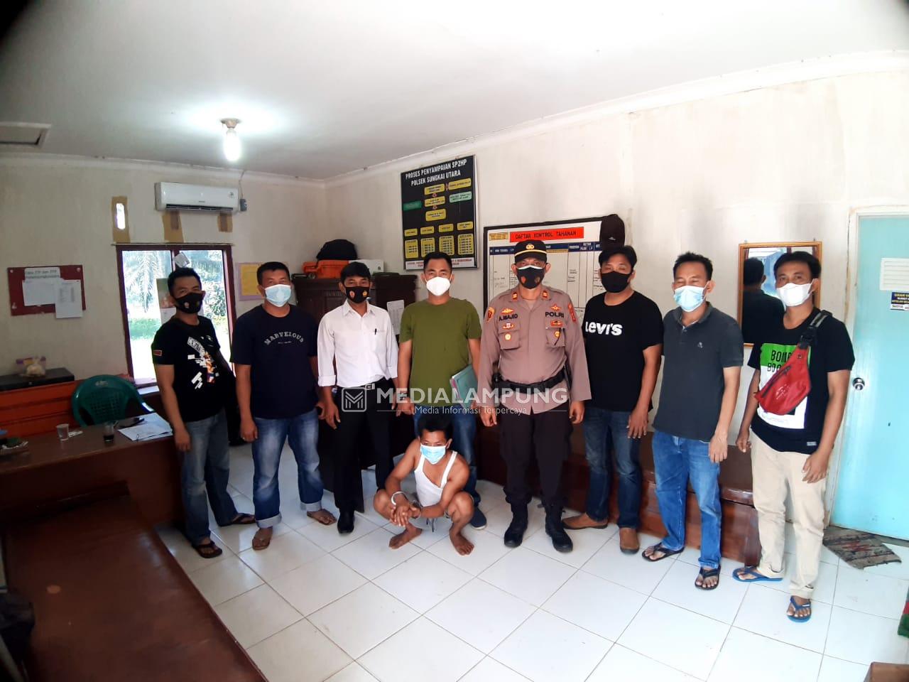 DPO Tersangka Curat Diringkus Polsek Sungkai Utara
