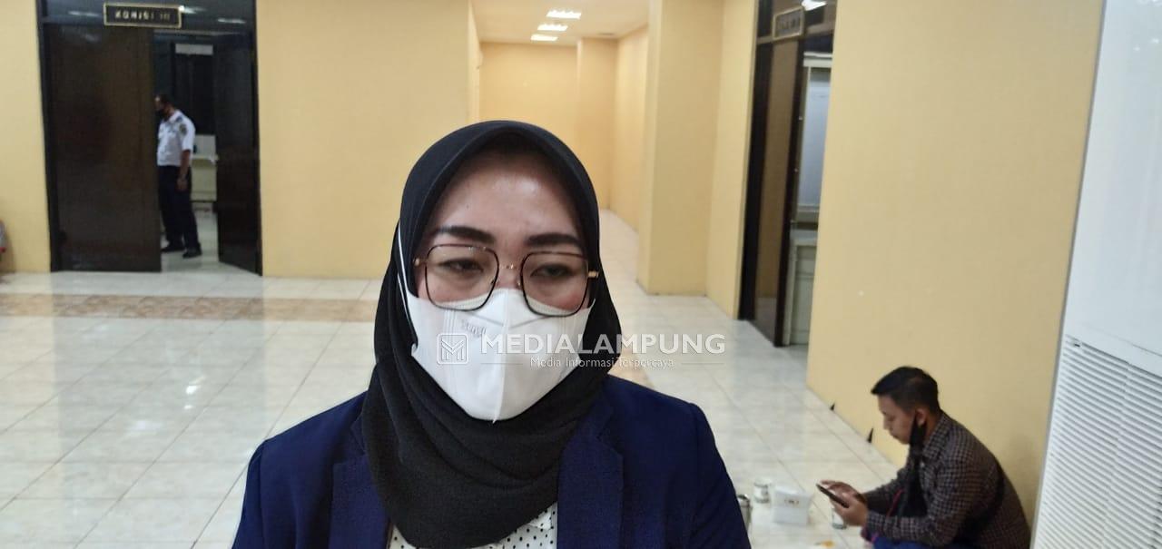 Aleg Asih Minta DLH Lampung Serius Awasi Pembuangan Limbah Masker