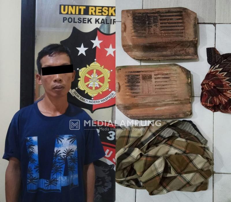 Apes! Kepergok Saat Beraksi, Seorang Pencuri Diamankan Warga