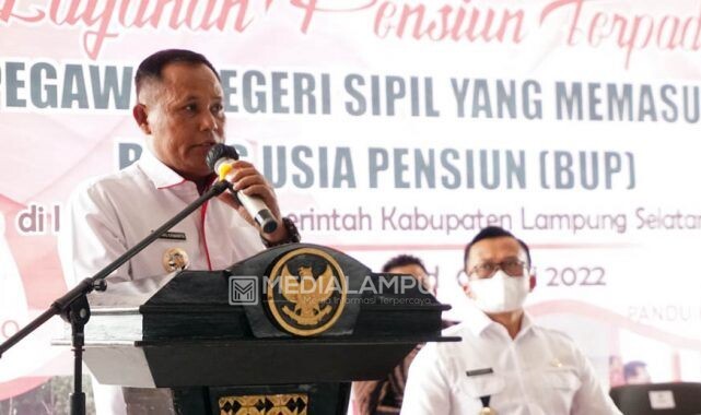 Pemkab Lampung Selatan Gelar Sosialisasi Layanan Pensiun Terpadu Bagi 237 PNS
