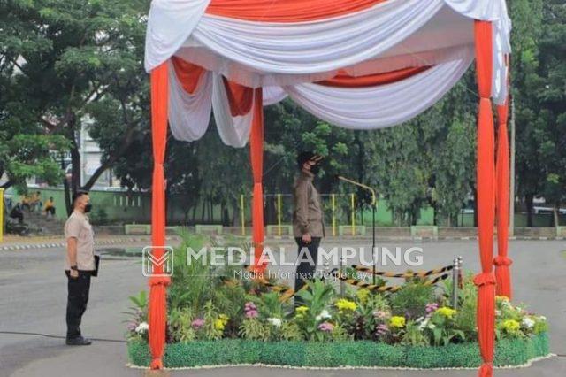 Ketua DPRD Lampung Pimpin Apel Pasukan Operasi Ketupat