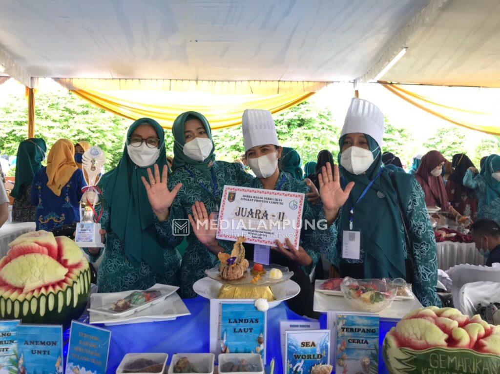 Kota Metro Raih Juara II Lomba Masak Serba Ikan Tingkat Provinsi Lampung