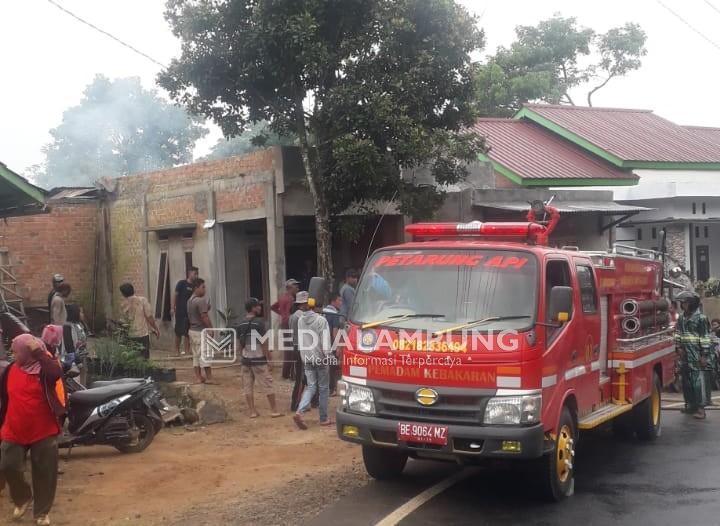 Baru Diperbaiki Usai kebakaran, Rumah Warga Batukebayan ini Kembali Terbakar