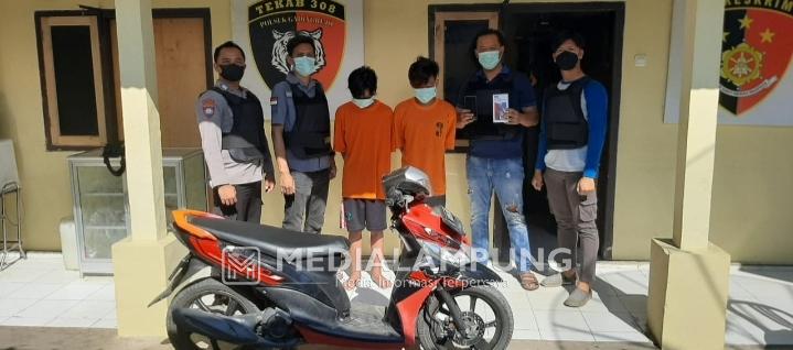 Dua ABG Asal Pesawaran Nekat Menjambret di Pringsewu
