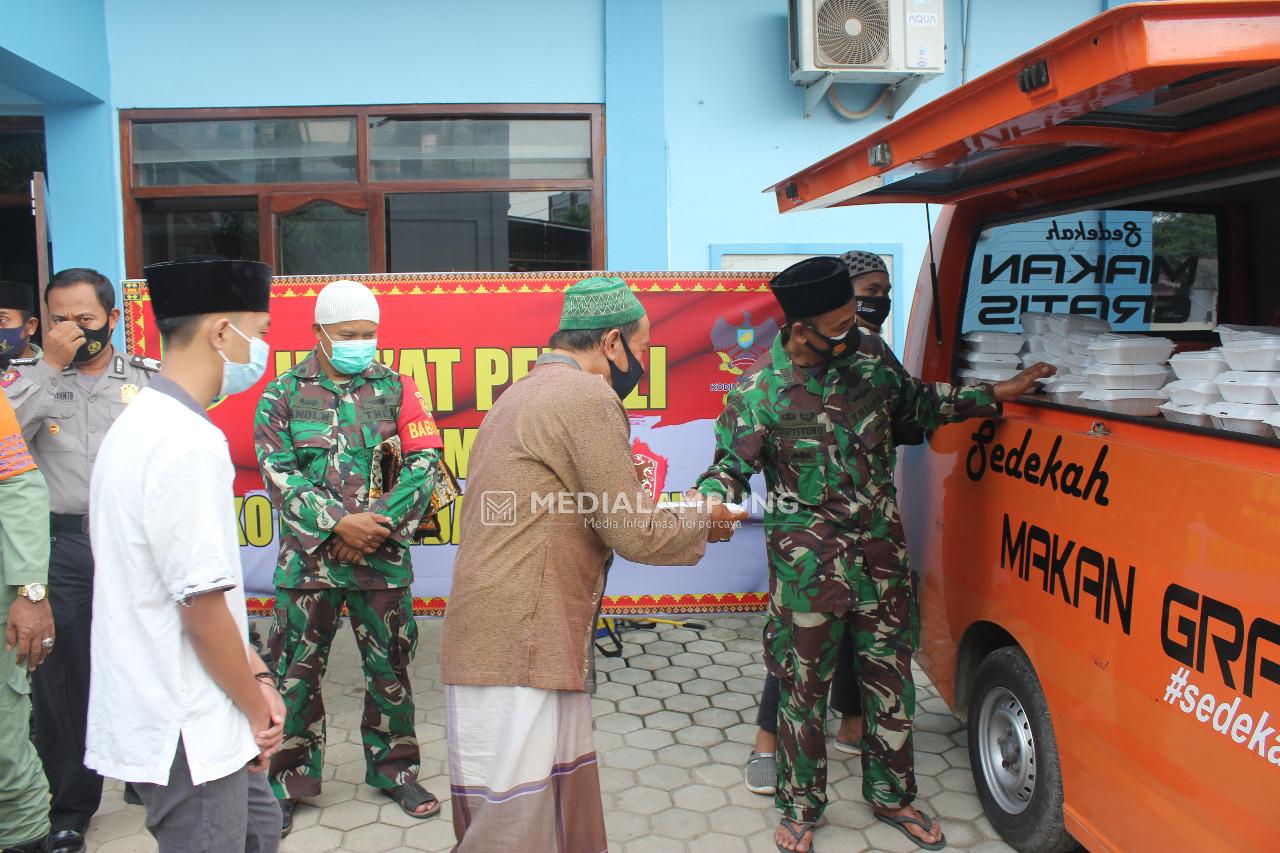 Dandim Romas Hadiri Kegiatan Jum'at Peduli Kodim 0410/KBL