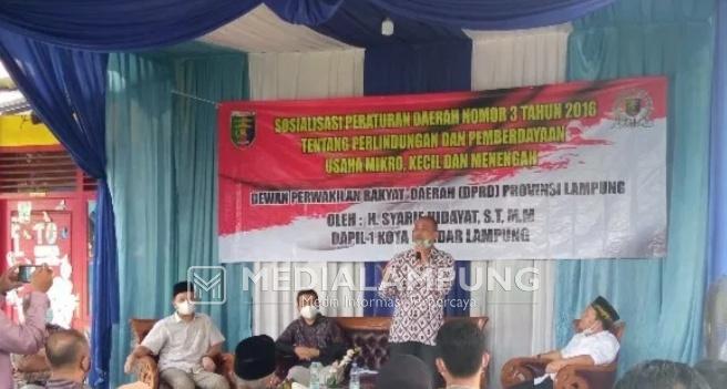 Anggota DPRD Lampung Terus Support UMKM