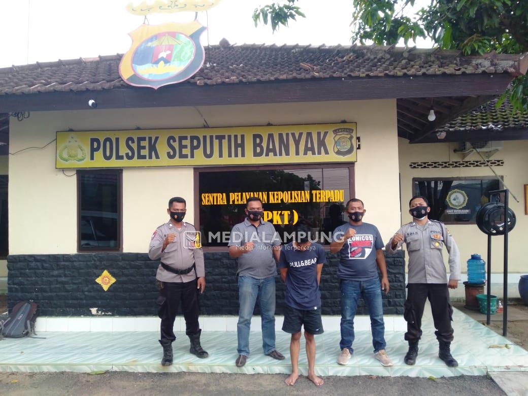 Curi HP Tetangga di Hari Lebaran, Pria ini Akhirnya Ditangkap di Bandarlampung