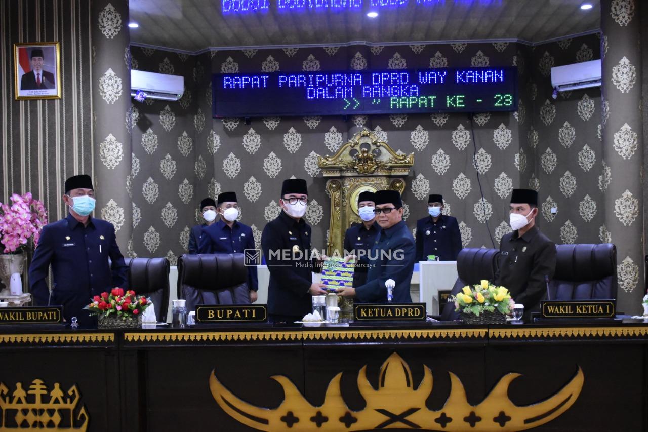 Adipati Surya Sampaikan Raperda Pertanggungjawaban APBD 2020