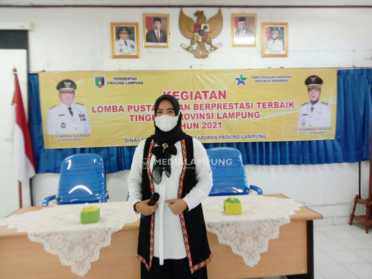 Lambar Kirim Lusiyana Ikut Lomba Pustakawan Berprestasi Terbaik Tingkat Provinsi