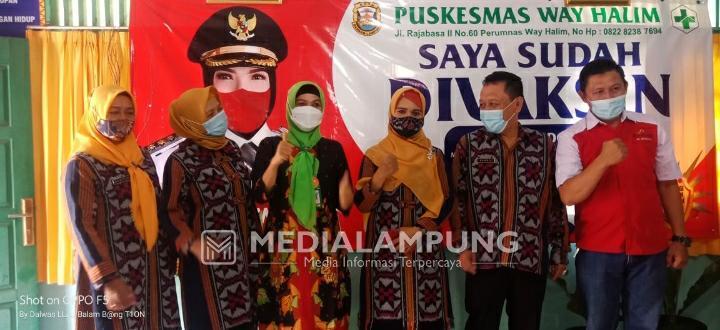 Kelurahan Jagabaya II Gelar Vaksinasi Tahap Kedua