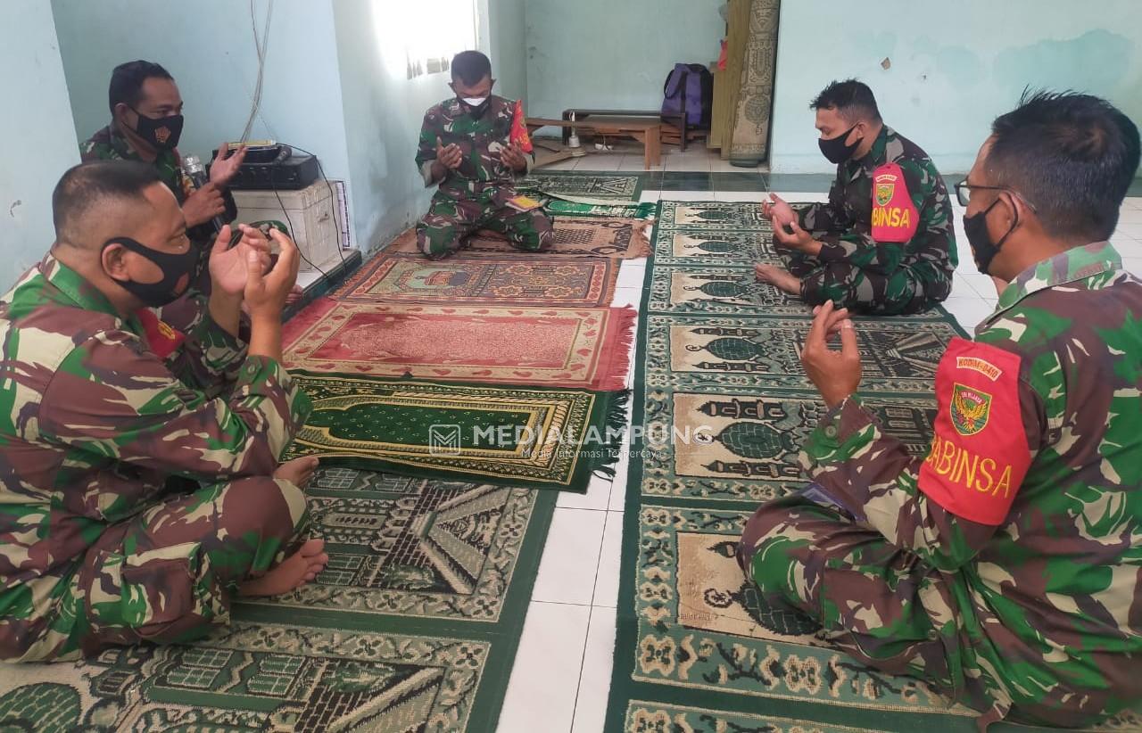 Koramil 410-06 Adakan Yasinan dan Do'a Bersama