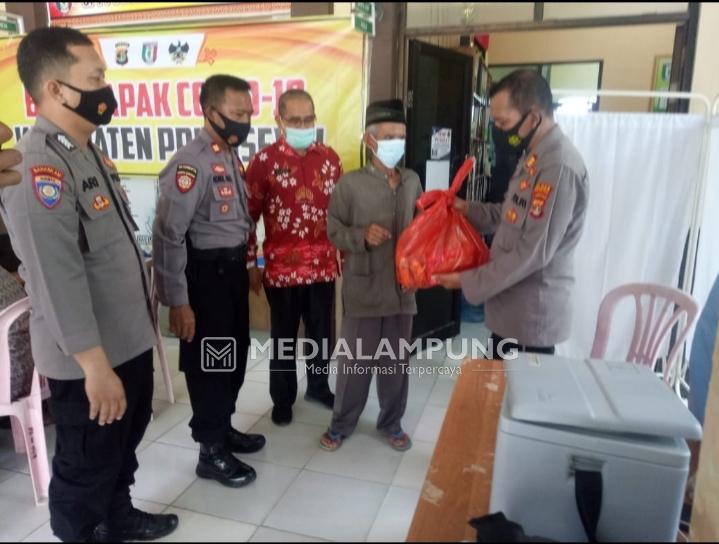 Polres Pringsewu Siapkan Layanan Antar Jemput Vaksinasi bagi Lansia