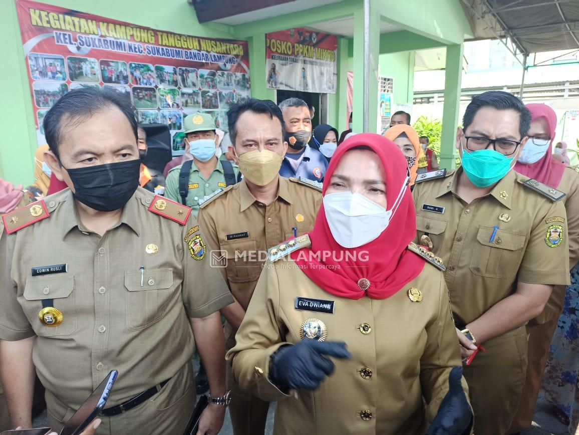 Pemkot Bandarlampung Targetkan Vaksinasi 700 Ribu Lebih Warga
