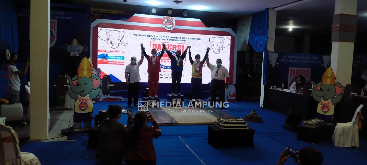 Invitnas Remaja Junior Angkat Berat Klasik I Tahun 2021 Berlangsung Seru
